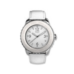 Women's 38mm 3-Hand Watch // Stainless Steel & White