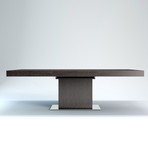 Astor Dining Table (White Lacquer)
