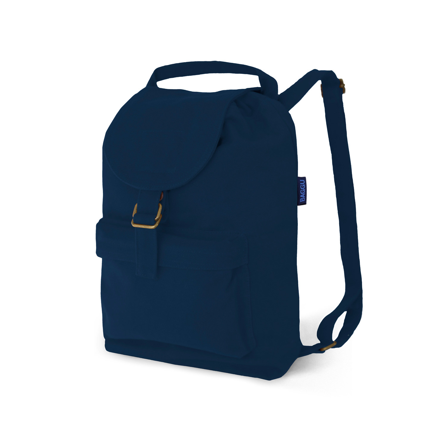 Canvas Backpack // Navy - Baggu - Touch of Modern