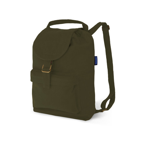 Canvas Backpack // Olive