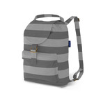 Canvas Backpack // Grey Stripe