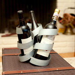 Charlie's Angles Three Bottle Wine Holder