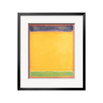 Mark Rothko // Untitled (Blue, Yellow, Green on Red) (White Mat)