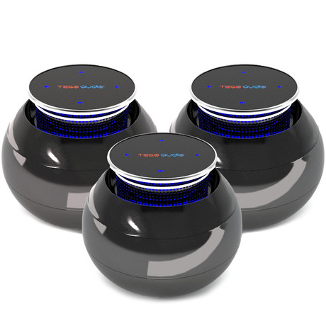 CERA Portable Speakers, 3-Pack  // Black 