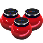 CERA Portable Speakers, 3-Pack // Red 