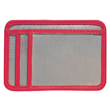 3 Slot Card Case w/ ID // Red