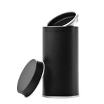 Tea Tumbler 10oz + Skin // Includes Small Tea Canister  (Green Leather Skin)