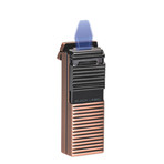 Black Label El Presidente Flat Flame Lighter // Copper Satin