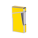 Lotus Apollo Twin Flame Torch Lighter (Yellow Lacquer)