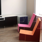 Cubit Chair // Pink + Java