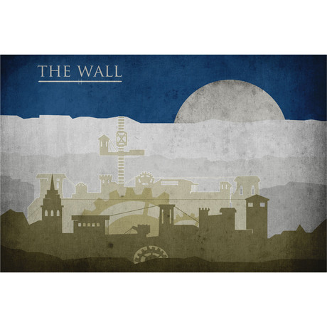 Game of Thrones Movie Poster // The Wall (16" x 12")