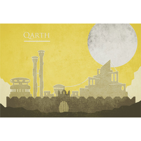 Game of Thrones Movie Poster // Qarth (16" x 12")