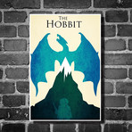 The Hobbit Retro Poster (12" x 16")