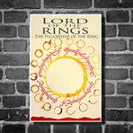 Lord of the Rings Movie Poster // Fellowship of the Ring (12" x 16")