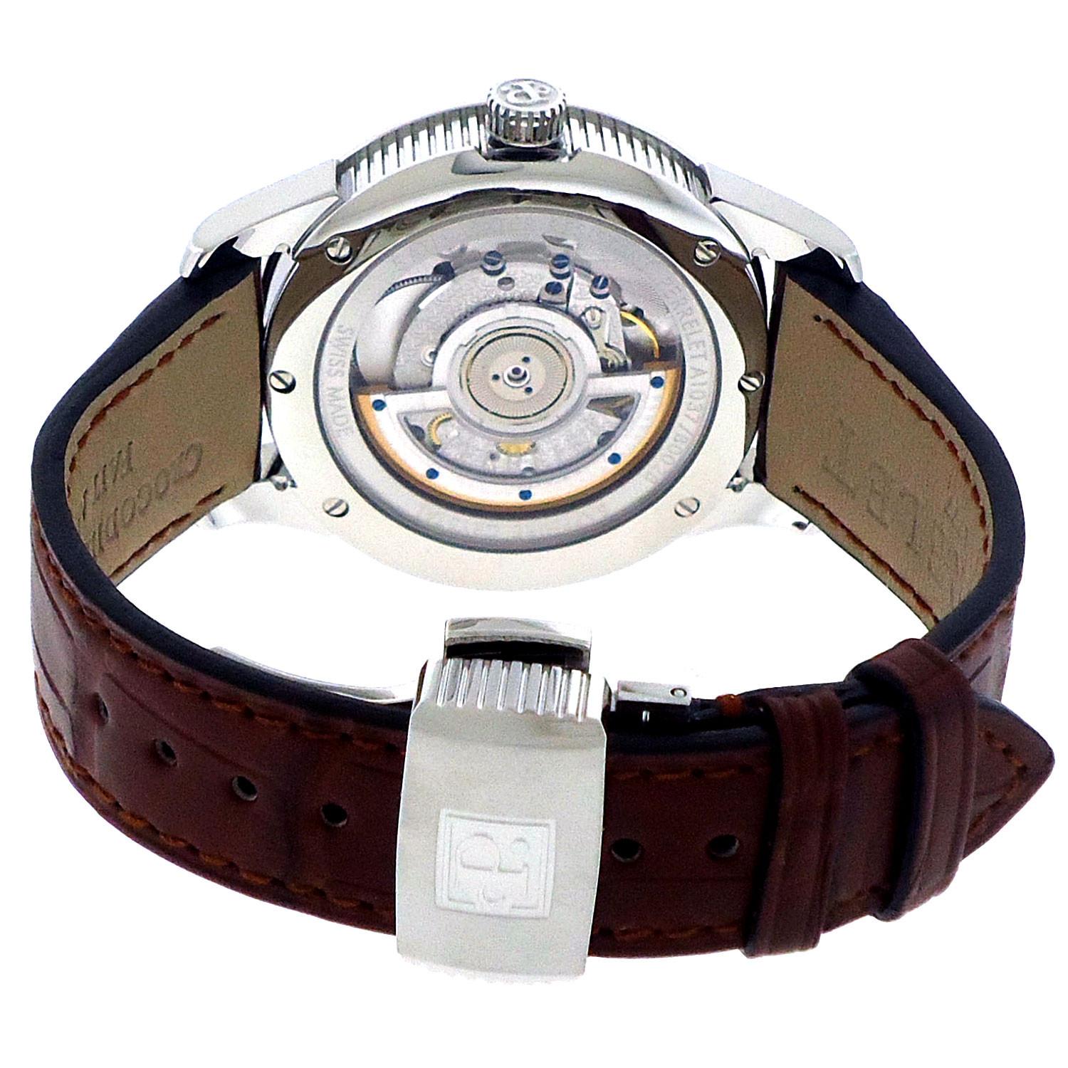 Jumping Hour Automatic Men’s Watch // Brown - Perrelet - Touch of Modern