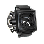 Black Ion-Plated Chronograph Men's Watch