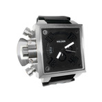 Brushed Stainless Steel Chronograph Men's Watch