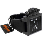 Chronograph Black Ion-Plated Stainless Steel Square Men's Watch