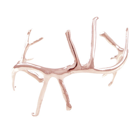 Antler Cuff // Rose Gold (Small)