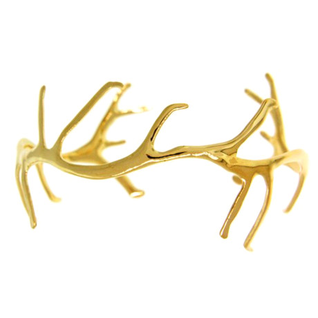 Antler Cuff // Gold (Small)