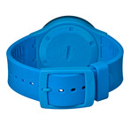 Atop Vwa Watch // Light Blue/Yellow