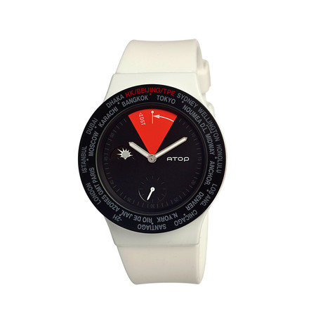 Atop Vwa Watch // White/Black