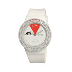 Atop Vwa Watch // White/Red