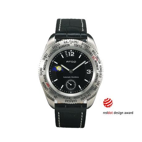 Atop Wws Mens Watch // 1A Silver/Black