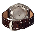 Atop Wws Mens Watch // Silver/Brown