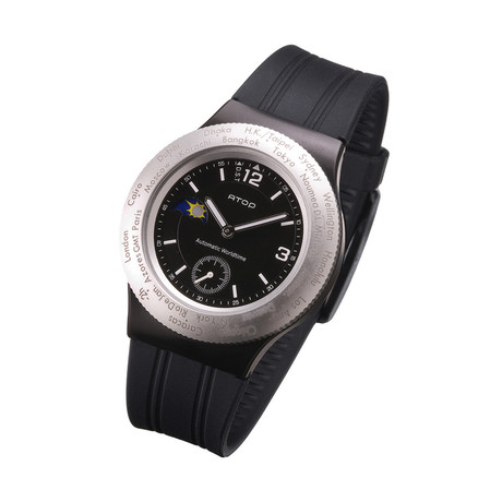 Atop Wwa Mens Watch // Black/White