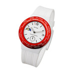 Atop Wwa Mens Watch // White/Red