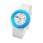 Atop Wwa Mens Watch // White/Light Blue