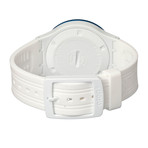 Atop Wwa Mens Watch // White/Light Blue