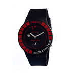 Atop 3tz Mens Watch // Black/Red