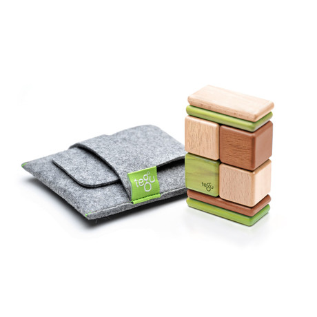 Tegu Pocket Pouch // Green Tinted // 8 Pieces  (Jungle)