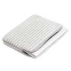 Striped Fleece Laptop Case / / Light Grey (Striped Fleece Laptop Case / / Light Grey // 13")