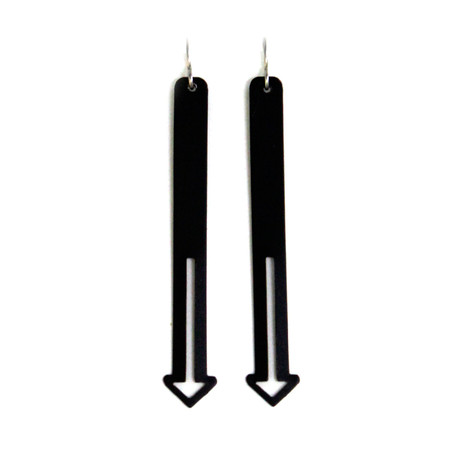 Downward Arrow Earrings