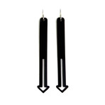 Downward Arrow Earrings