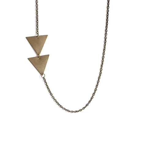 Asymmetrical Arrow Necklace