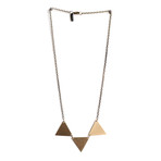 Brass Bunting Necklace