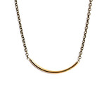 Tube Necklace (Gold)