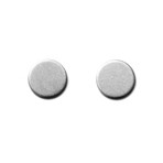 Circle Studs // Silver 