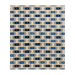 Rowe Hand Tufted Rug // Blue, Cream (60"L x 90"W x .0.75"H)