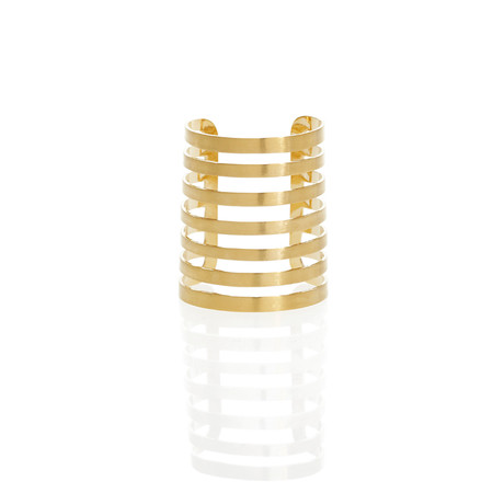 Sliced Cuff // Gold