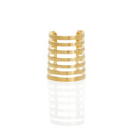 Sliced Cuff // Gold