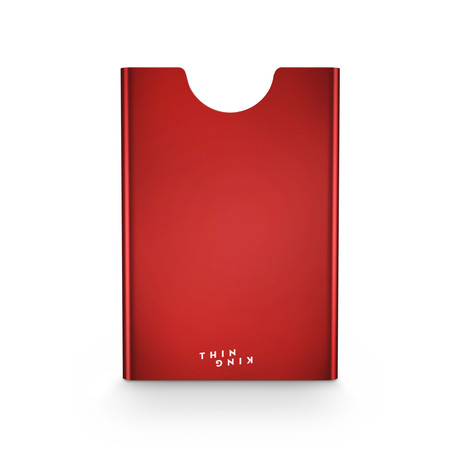 Thin King Card Case // Red