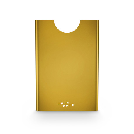 Thin King Card Case // Yellow