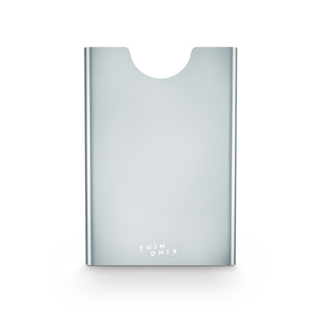 Thin King Card Case // Silver