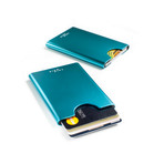 Thin King Card Case // Turqouise