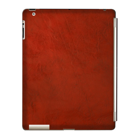 Crimson iPad 2/3 Leather Back